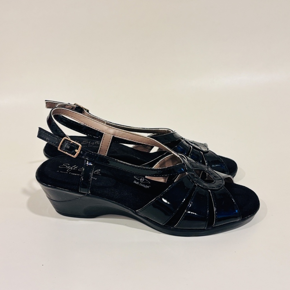 HUSH PUPPIES Black sandals‎